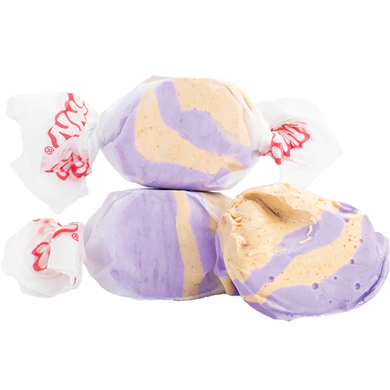 Blackberry crumble salt water taffy 200g bag