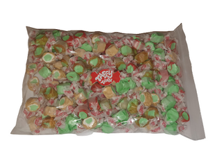 Assorted Apple salt water taffy 1kg bag