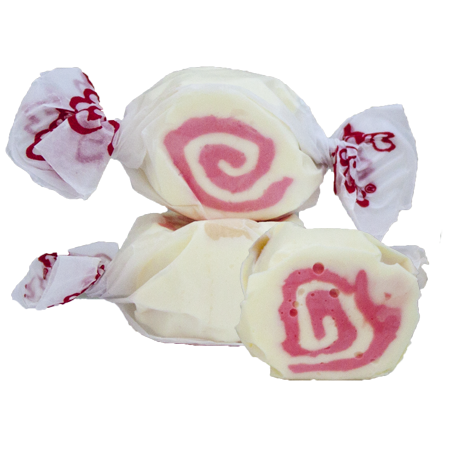 strawberry cheesecake salt water taffy 500g bag